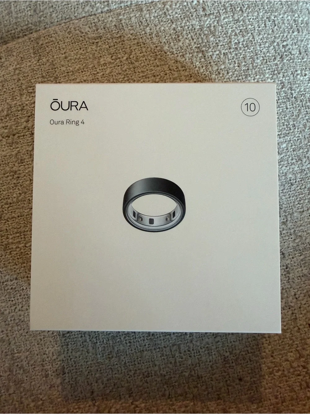 BRAND NEW Oura Ring 4 - Stealth Size 10